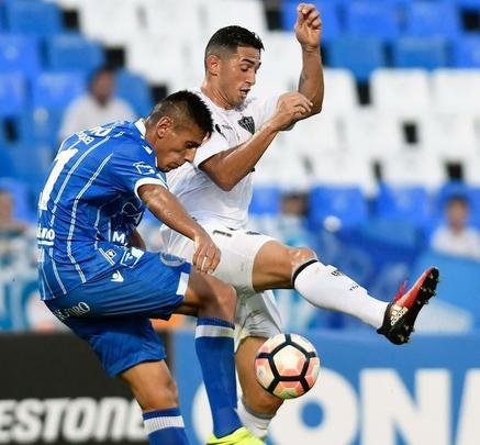 Imagens do jogo entre Godoy Cruz e Atltico, vlido pelo Grupo 6 da Copa Libertadores