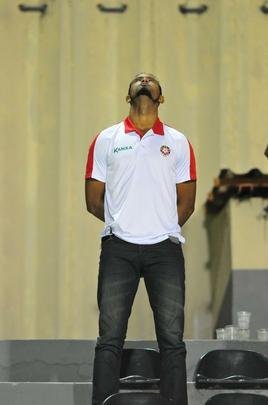 Goleiro Bruno acompanhou vitria do Boa sobre o Arax das arquibancadas do Estdio Dilzon Melo e vibrou muito com gols do seu novo clube