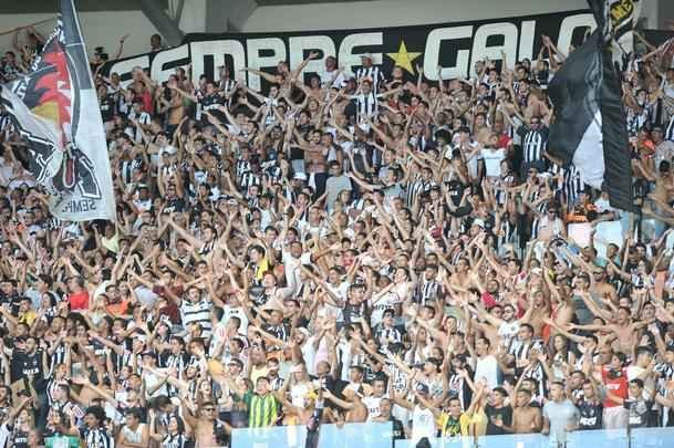 Torcida do Atltico no clssico contra o Cruzeiro, no Mineiro, pela 10 rodada do Estadual
