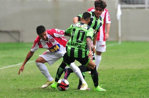 Amrica e Villa Nova empatam por 1 a 1 no Independncia, pelo Estadual