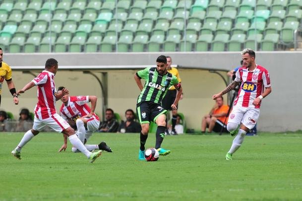 Amrica e Villa Nova empatam por 1 a 1 no Independncia, pelo Estadual