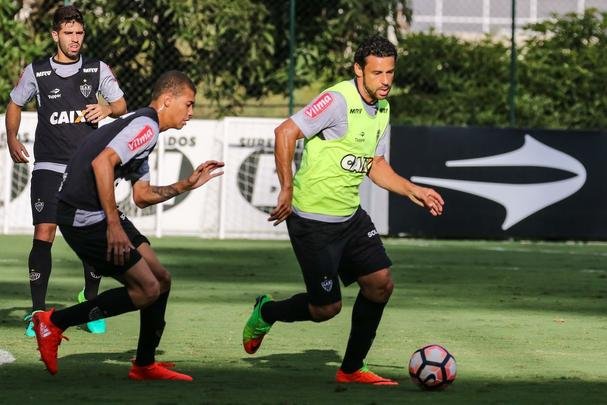 Elenco do Atltico se prepara para encarar o Sport Boys, pela fase de grupos da Copa Libertadores