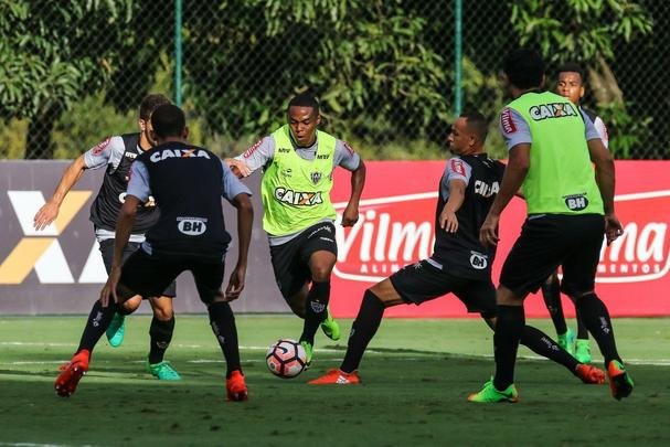Elenco do Atltico se prepara para encarar o Sport Boys, pela fase de grupos da Copa Libertadores