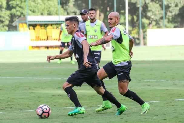 Elenco do Atltico se prepara para encarar o Sport Boys, pela fase de grupos da Copa Libertadores