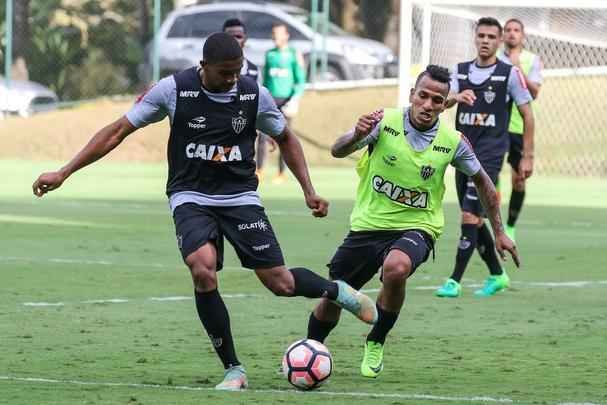 Elenco do Atltico se prepara para encarar o Sport Boys, pela fase de grupos da Copa Libertadores