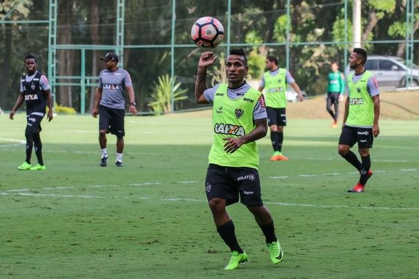Elenco do Atltico se prepara para encarar o Sport Boys, pela fase de grupos da Copa Libertadores