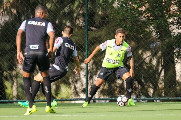 Elenco do Atltico se prepara para encarar o Sport Boys, pela fase de grupos da Copa Libertadores