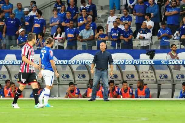 Imagens de Cruzeiro x So Paulo, pela quarta fase da Copa do Brasil, no Mineiro