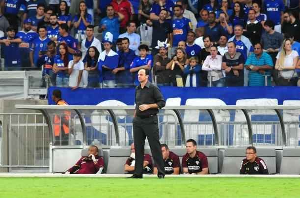 Imagens de Cruzeiro x So Paulo, pela quarta fase da Copa do Brasil, no Mineiro