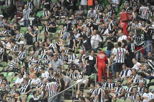 Torcida do Galo no Independncia para Atltico x Libertad-PAR, pela Copa Libertadores