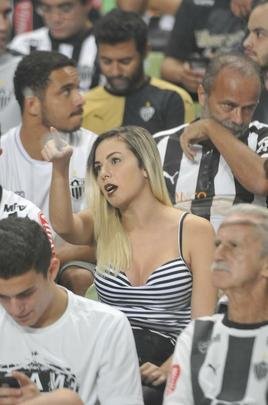 Torcida do Galo no Independncia para Atltico x Libertad-PAR, pela Copa Libertadores