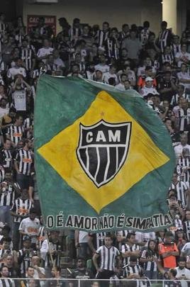 Torcida do Galo no Independncia para Atltico x Libertad-PAR, pela Copa Libertadores