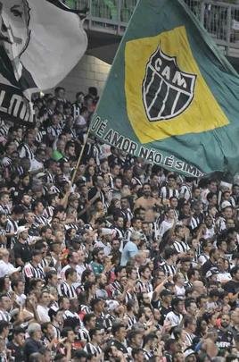 Torcida do Galo no Independncia para Atltico x Libertad-PAR, pela Copa Libertadores