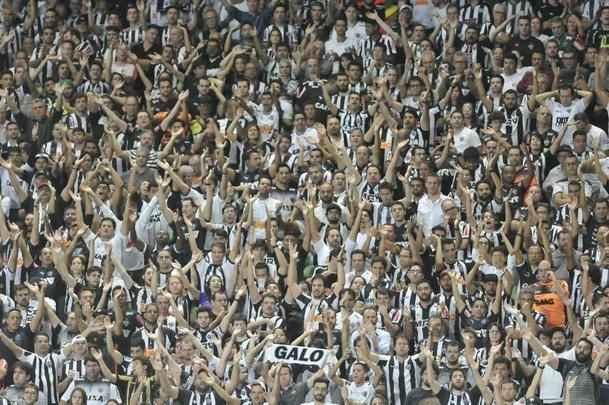Torcida do Galo no Independncia para Atltico x Libertad-PAR, pela Copa Libertadores
