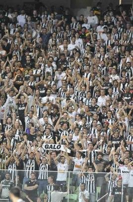 Torcida do Galo no Independncia para Atltico x Libertad-PAR, pela Copa Libertadores