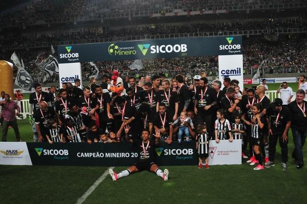 Atltico faz festa no Independncia com a conquista do Campeonato Mineiro 2017
