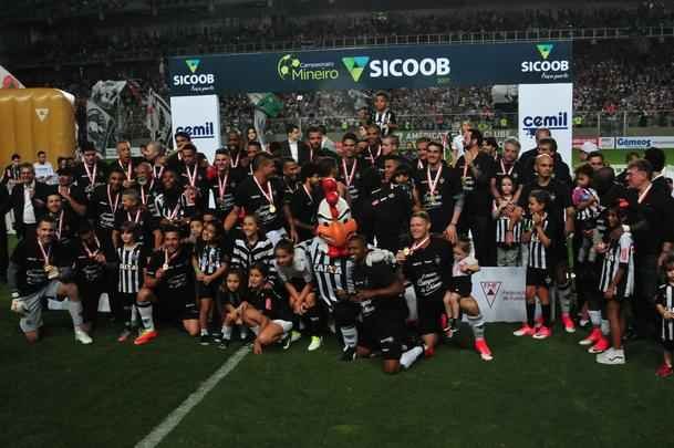 Atltico faz festa no Independncia com a conquista do Campeonato Mineiro 2017