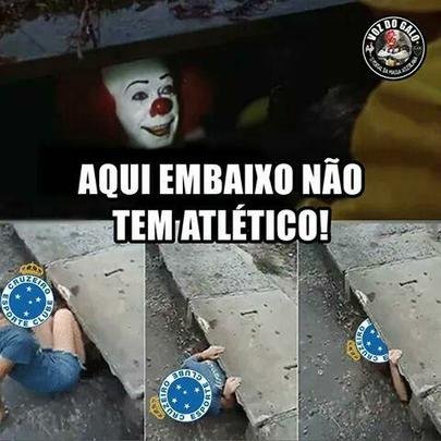 Campees mineiros, atleticanos tiram sarro de cruzeirenses na internet