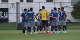 Imagens do treino do Cruzeiro antes do jogo contra o Nacional-PAR, pela Copa Sul-Americana