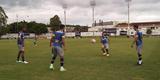 Imagens do treino do Cruzeiro antes do jogo contra o Nacional-PAR, pela Copa Sul-Americana