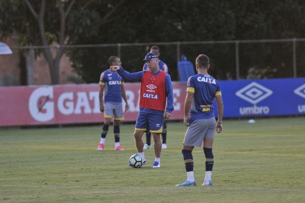 Mano Menezes testou novidades no Cruzeiro para enfrentar o So Paulo na estreia do Brasileiro