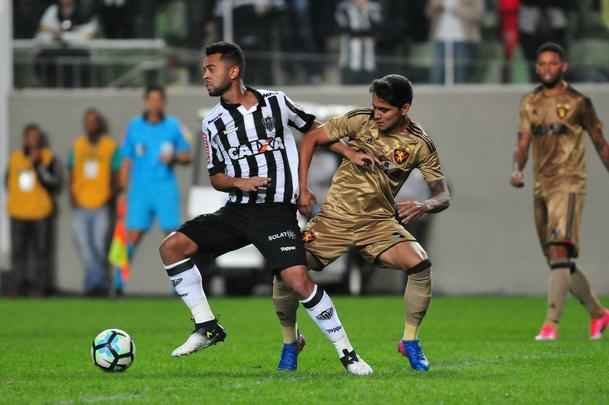 Atltico e Sport se enfrentaram, no Independncia, pela nona rodada do Campeonato Brasileiro