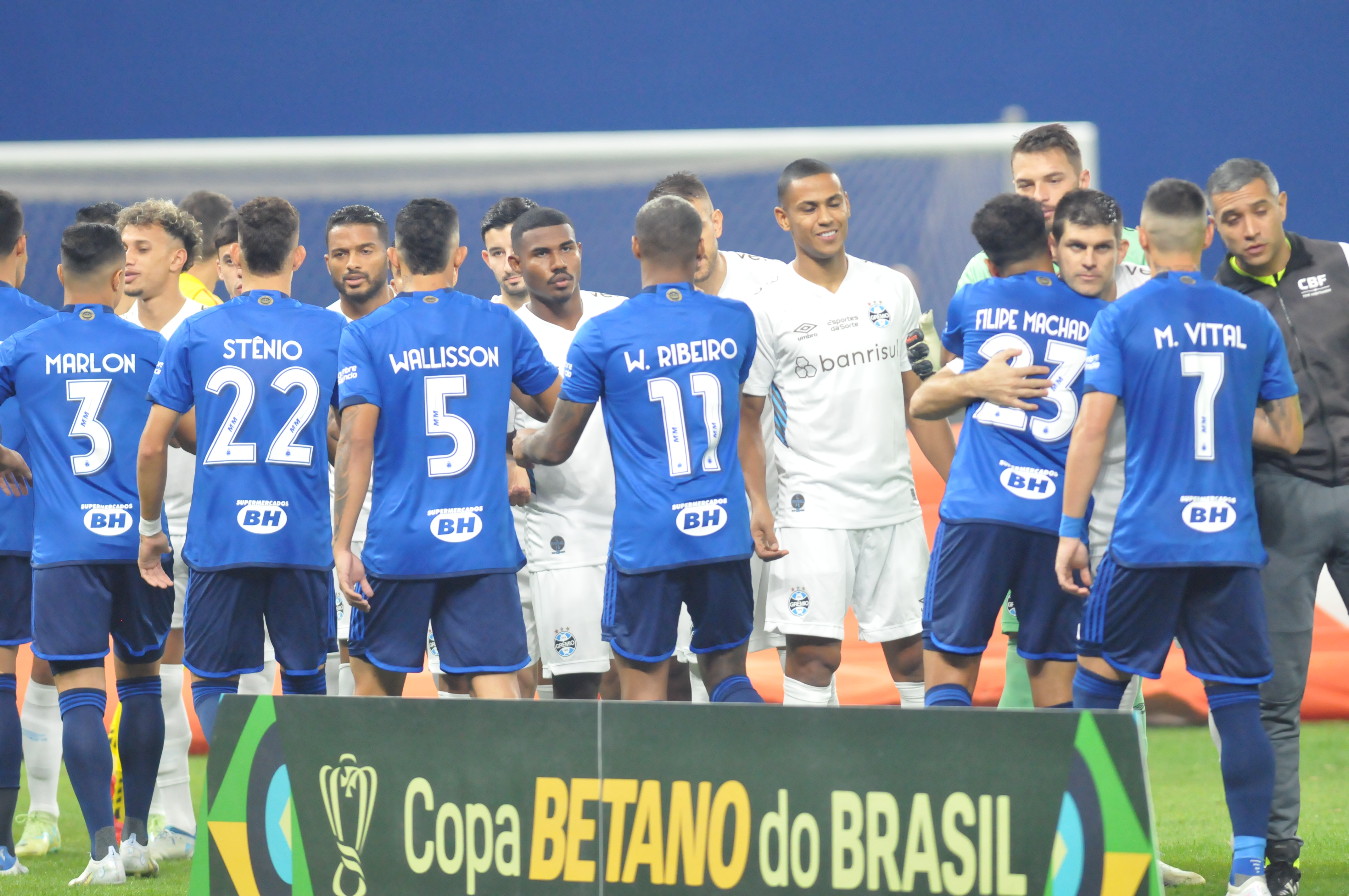 Fotos de Cruzeiro x Grmio pela Copa do Brasil