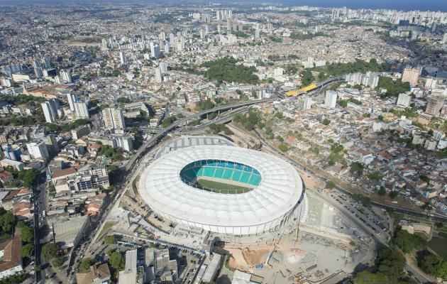 A Arena Fonte Nova, em Salvador, foi inaugurada em 7 de abril de 2013, tem capacidade para 48.747 espectadores, e receber seis jogos da Copa do Mundo
