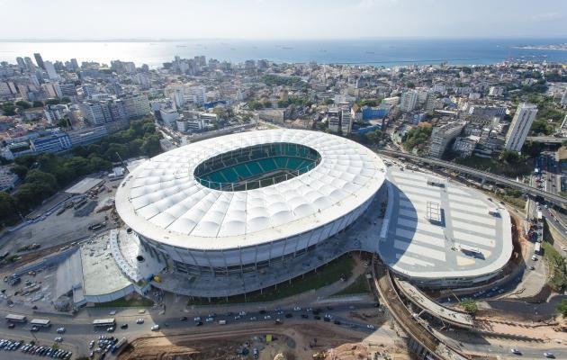 A Arena Fonte Nova, em Salvador, foi inaugurada em 7 de abril de 2013, tem capacidade para 48.747 espectadores, e receber seis jogos da Copa do Mundo