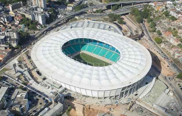 A Arena Fonte Nova, em Salvador, foi inaugurada em 7 de abril de 2013, tem capacidade para 48.747 espectadores, e receber seis jogos da Copa do Mundo
