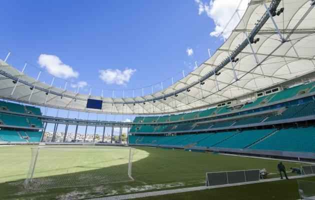 A Arena Fonte Nova, em Salvador, foi inaugurada em 7 de abril de 2013, tem capacidade para 48.747 espectadores, e receber seis jogos da Copa do Mundo