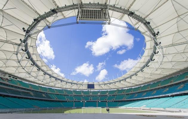 A Arena Fonte Nova, em Salvador, foi inaugurada em 7 de abril de 2013, tem capacidade para 48.747 espectadores, e receber seis jogos da Copa do Mundo