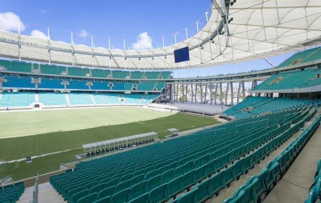 A Arena Fonte Nova, em Salvador, foi inaugurada em 7 de abril de 2013, tem capacidade para 48.747 espectadores, e receber seis jogos da Copa do Mundo