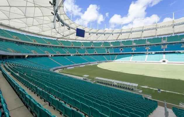 A Arena Fonte Nova, em Salvador, foi inaugurada em 7 de abril de 2013, tem capacidade para 48.747 espectadores, e receber seis jogos da Copa do Mundo