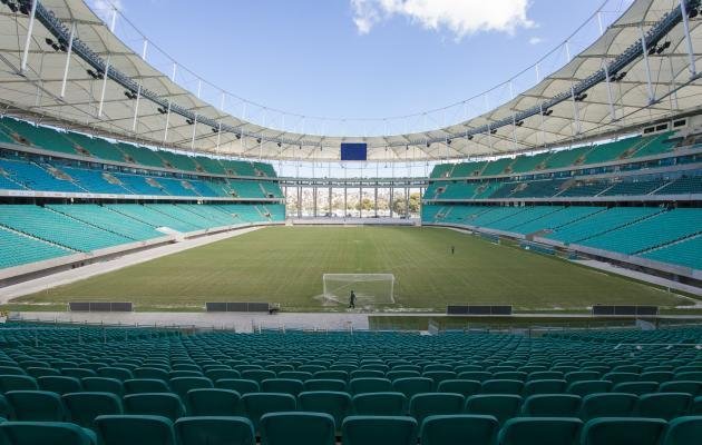 A Arena Fonte Nova, em Salvador, foi inaugurada em 7 de abril de 2013, tem capacidade para 48.747 espectadores, e receber seis jogos da Copa do Mundo