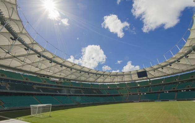 A Arena Fonte Nova, em Salvador, foi inaugurada em 7 de abril de 2013, tem capacidade para 48.747 espectadores, e receber seis jogos da Copa do Mundo
