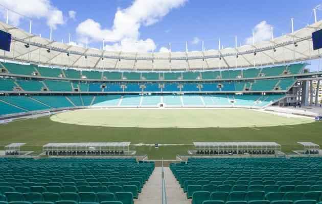 A Arena Fonte Nova, em Salvador, foi inaugurada em 7 de abril de 2013, tem capacidade para 48.747 espectadores, e receber seis jogos da Copa do Mundo