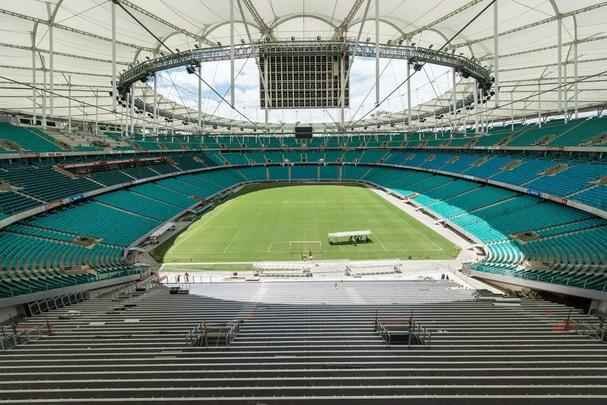 A Arena Fonte Nova, em Salvador, foi inaugurada em 7 de abril de 2013, tem capacidade para 48.747 espectadores, e receber seis jogos da Copa do Mundo