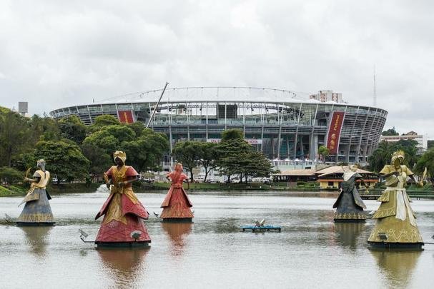 A Arena Fonte Nova, em Salvador, foi inaugurada em 7 de abril de 2013, tem capacidade para 48.747 espectadores, e receber seis jogos da Copa do Mundo
