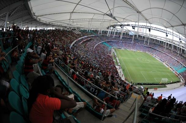 A Arena Fonte Nova, em Salvador, foi inaugurada em 7 de abril de 2013, tem capacidade para 48.747 espectadores, e receber seis jogos da Copa do Mundo