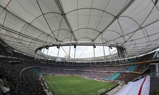 A Arena Fonte Nova, em Salvador, foi inaugurada em 7 de abril de 2013, tem capacidade para 48.747 espectadores, e receber seis jogos da Copa do Mundo