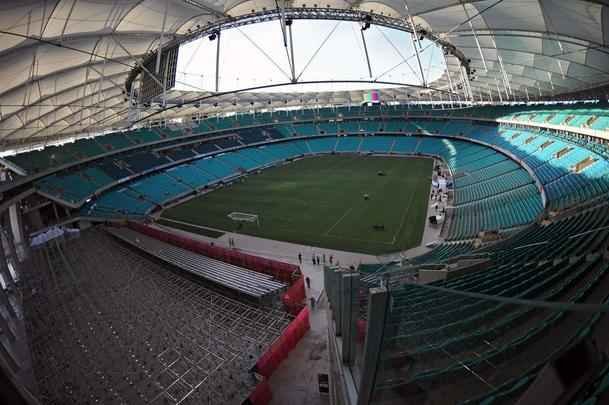 A Arena Fonte Nova, em Salvador, foi inaugurada em 7 de abril de 2013, tem capacidade para 48.747 espectadores, e receber seis jogos da Copa do Mundo