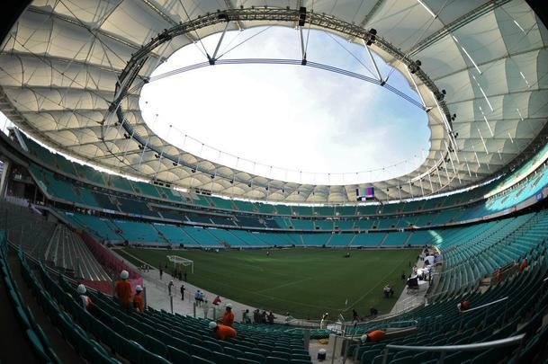 A Arena Fonte Nova, em Salvador, foi inaugurada em 7 de abril de 2013, tem capacidade para 48.747 espectadores, e receber seis jogos da Copa do Mundo