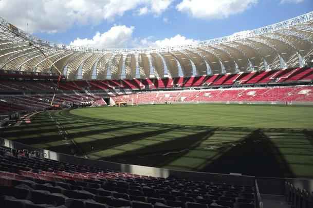 O Beira-Rio, em Porto Alegre, foi inaugurado em 20 de janeiro de 2014, tem capacidade para 51.300 espectadores e receber cinco jogos da Copa do Mundo