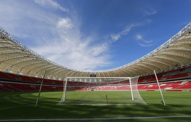 O Beira-Rio, em Porto Alegre, foi inaugurado em 20 de janeiro de 2014, tem capacidade para 51.300 espectadores, e receber cinco jogos da Copa do Mundo