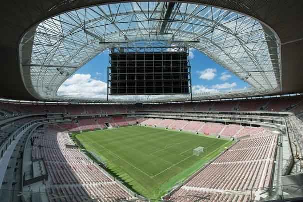 A Arena Pernambuco, em Recife, foi inaugurada em 20 de maio de 2013, tem capacidade para 46.214 espectadores e receber cinco jogos da Copa do Mundo