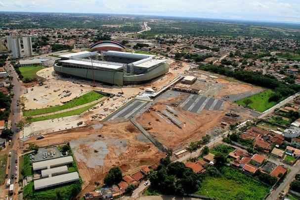A Arena Pantanal, em Cuiab, foi inaugurada em 28 de maro de 2014, tem capacidade para 42.968 espectadores e receber quatro jogos da Copa do Mundo