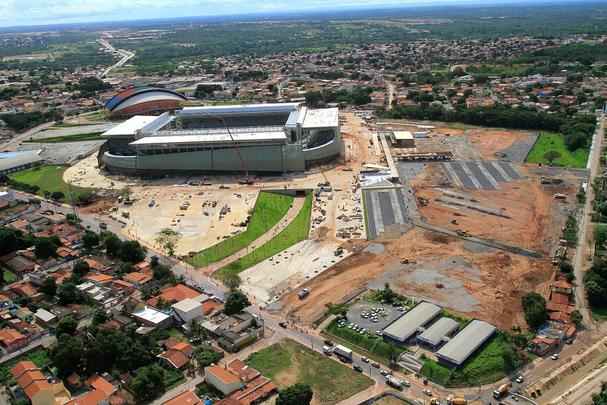 A Arena Pantanal, em Cuiab, foi inaugurada em 28 de maro de 2014, tem capacidade para 42.968 espectadores e receber quatro jogos da Copa do Mundo