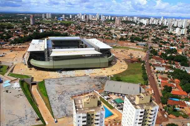 A Arena Pantanal, em Cuiab, foi inaugurada em 28 de maro de 2014, tem capacidade para 42.968 espectadores e receber quatro jogos da Copa do Mundo