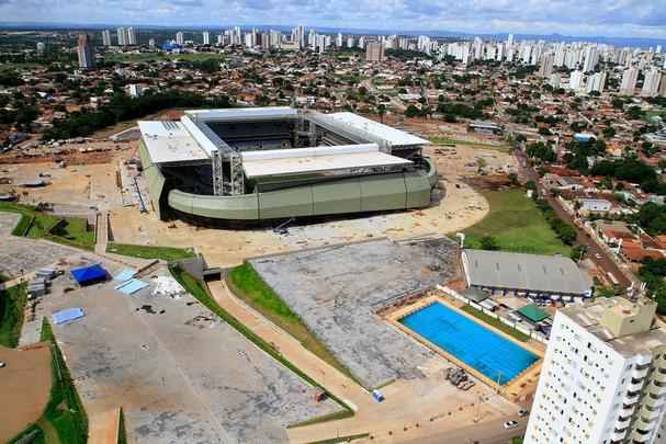 A Arena Pantanal, em Cuiab, foi inaugurada em 28 de maro de 2014, tem capacidade para 42.968 espectadores e receber quatro jogos da Copa do Mundo